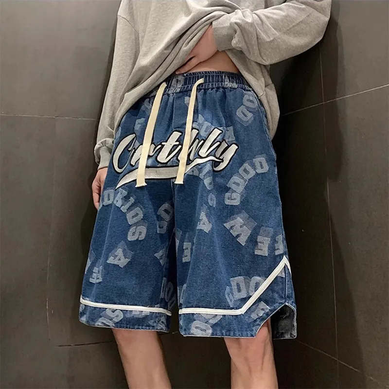 WHELVE Denim Shorts Unisex-2