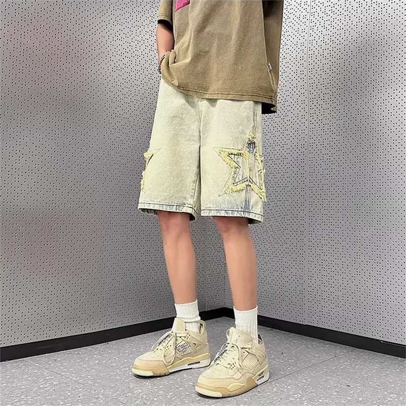 WHELVE Denim Shorts Unisex-9