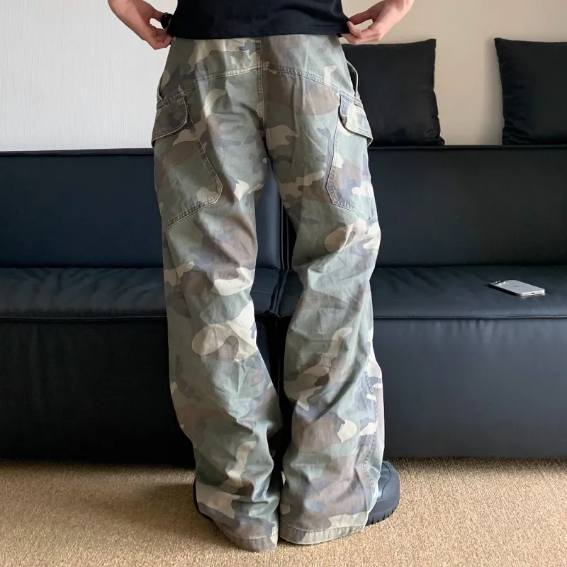 WHELVE Jeans Unisex Camouflage-1