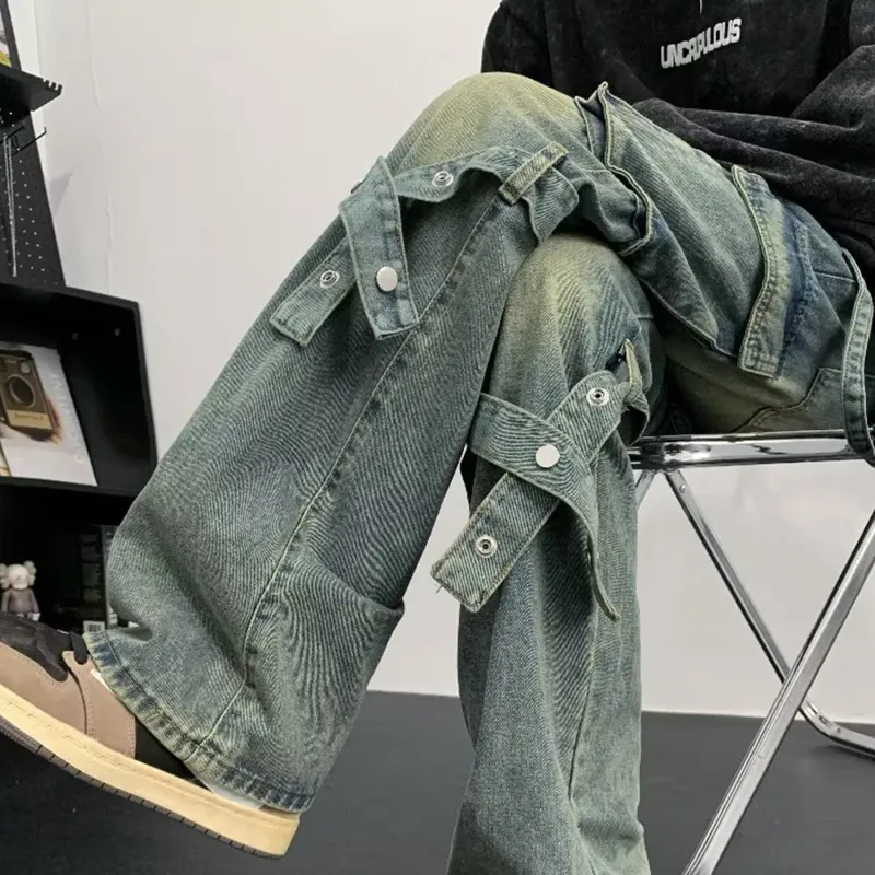 WHELVE Jeans Unisex Blue-6