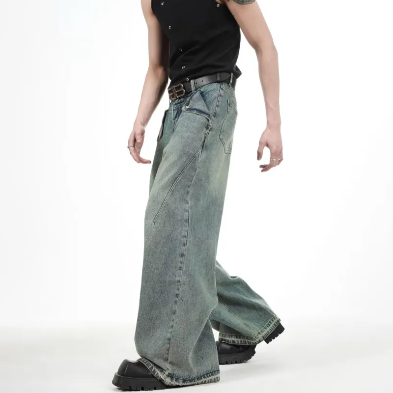 WHELVE Jeans Unisex Blue-4