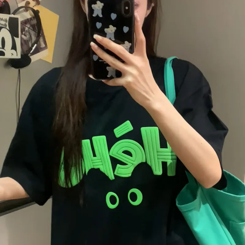 WHELVE T Shirt Unisex Black & Green-1