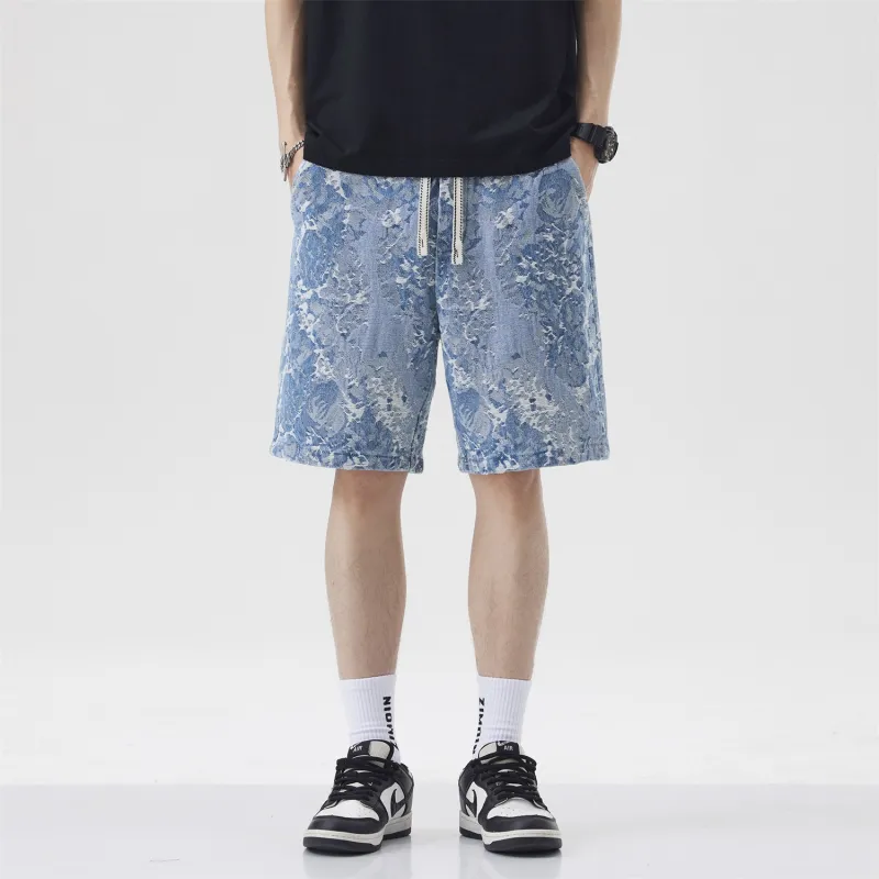 WHELVE Denim Shorts Unisex-0