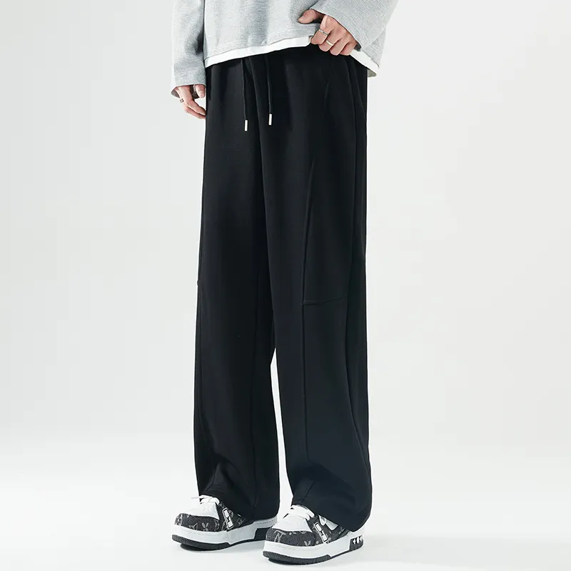 WHELVE Casual Pants Unisex White Heather Gray-9