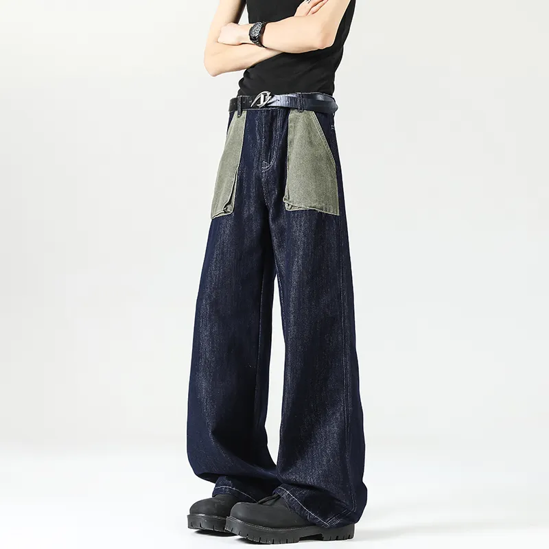 WHELVE Jeans Unisex Dark Blue-3