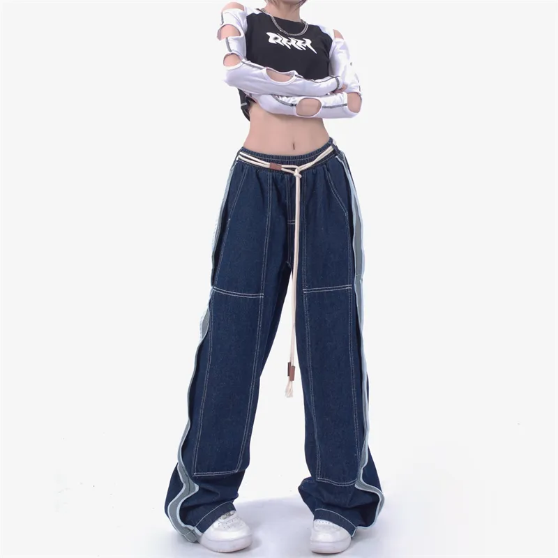 WHELVE Jeans Unisex Blue-4