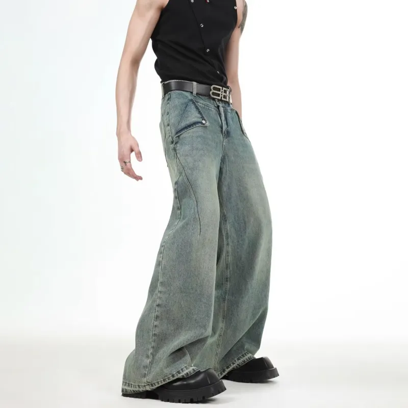 WHELVE Jeans Unisex Blue-3