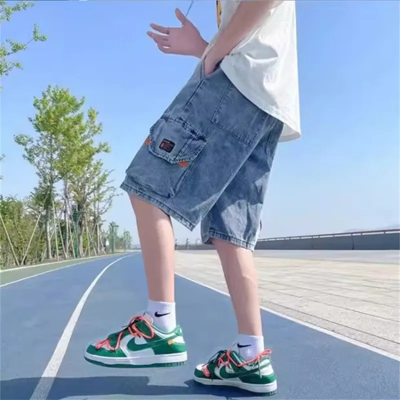 WHELVE Denim Shorts Unisex-1