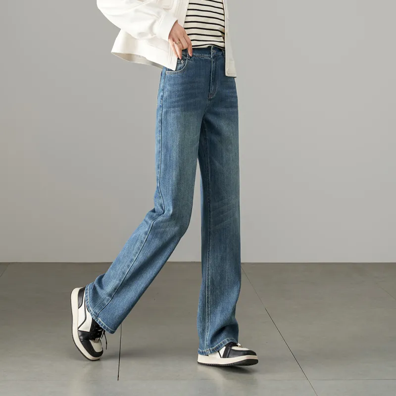 YALIDA Jeans Women's Blue-5