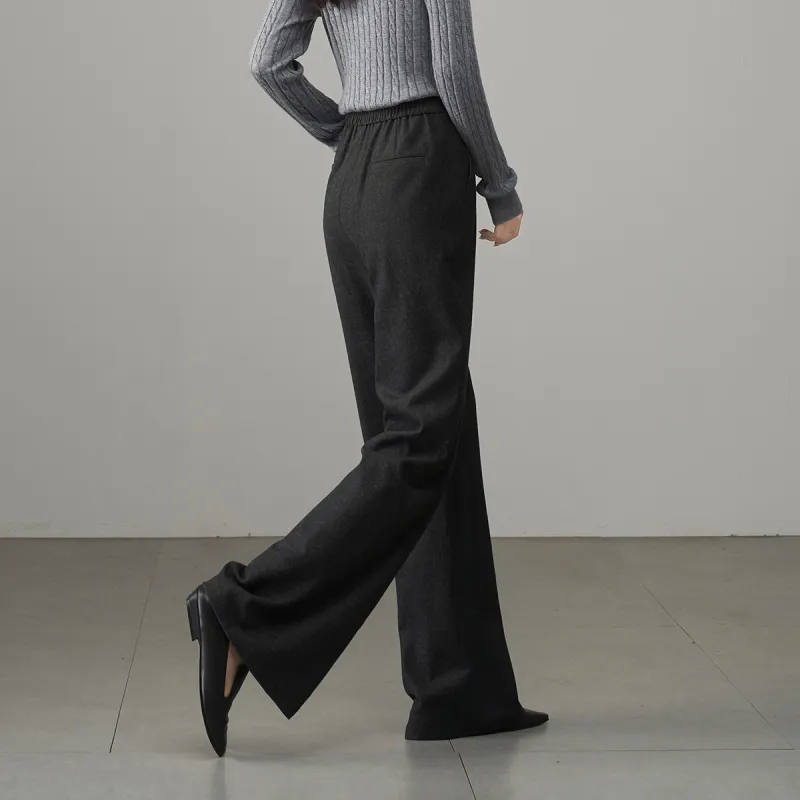 YALIDA Casual Pants Women's Meteorite Gray-5