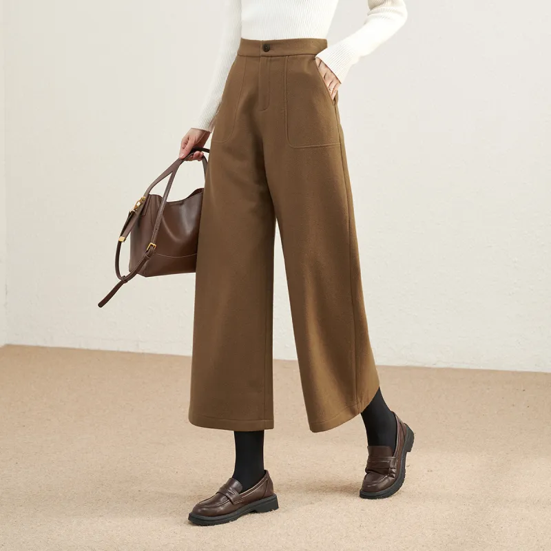 YALIDA Casual Pants Women's Camel-4