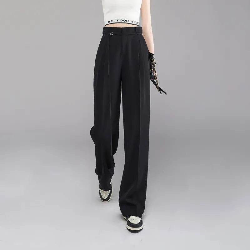 YALIDA Casual Pants Women's Black-2