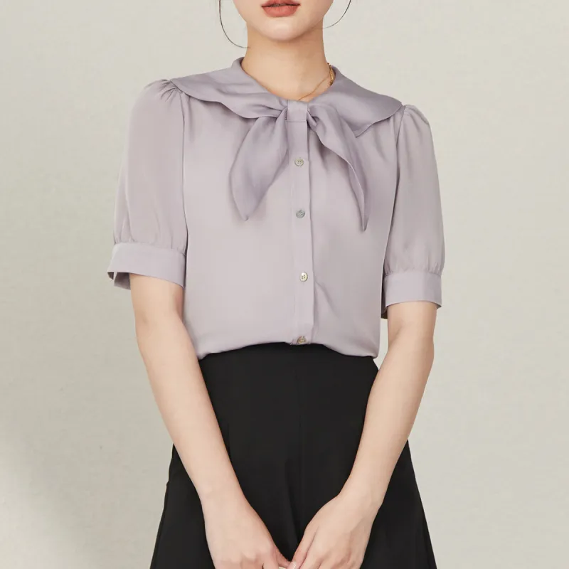 YALIDA Chiffon Shirts Women's-4