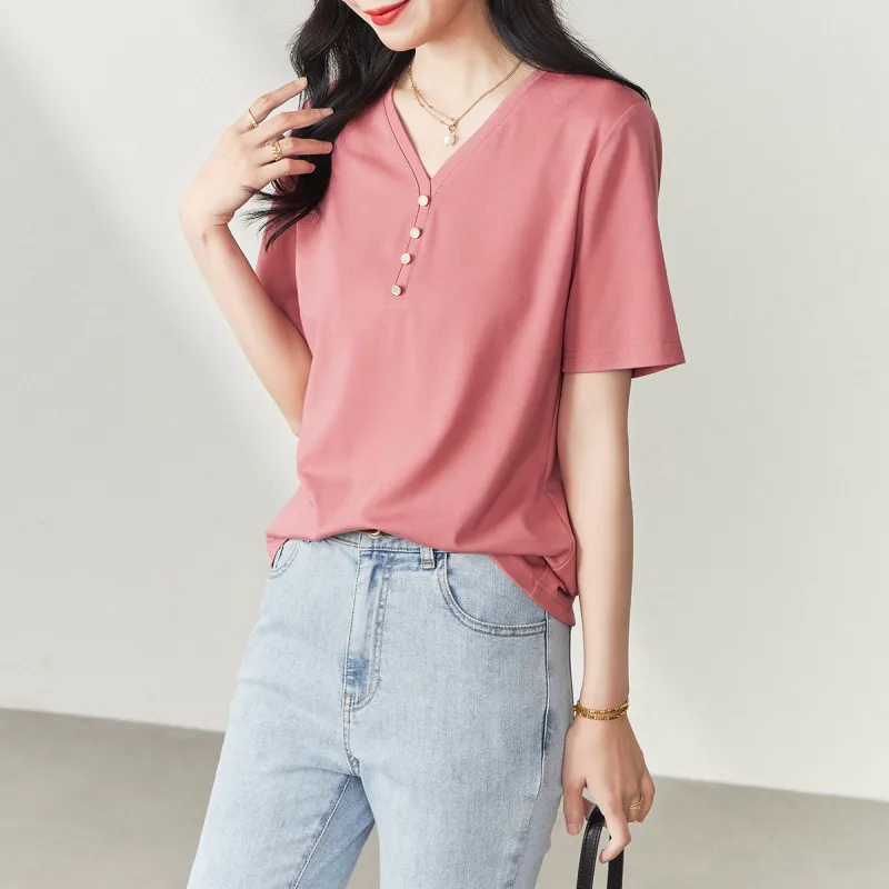 YALIDA T Shirts Women's-13