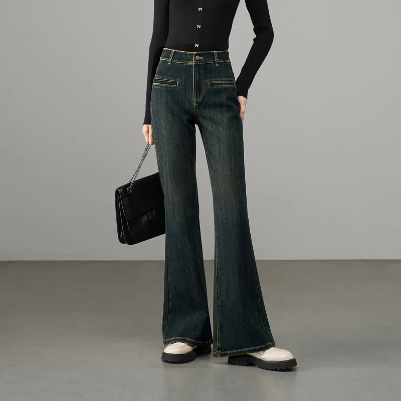 YALIDA Jeans Women's Blue-3