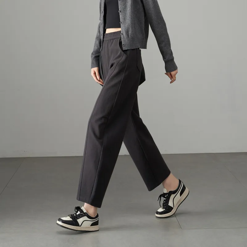YALIDA Casual Pants Women's Tin Gray-4