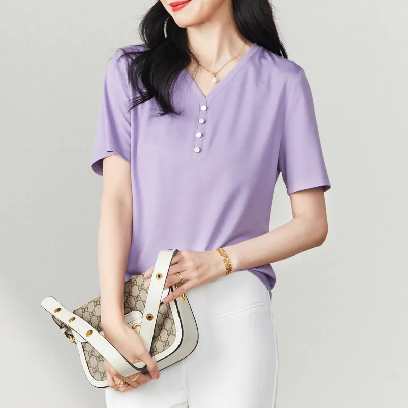 YALIDA T Shirts Women's-8