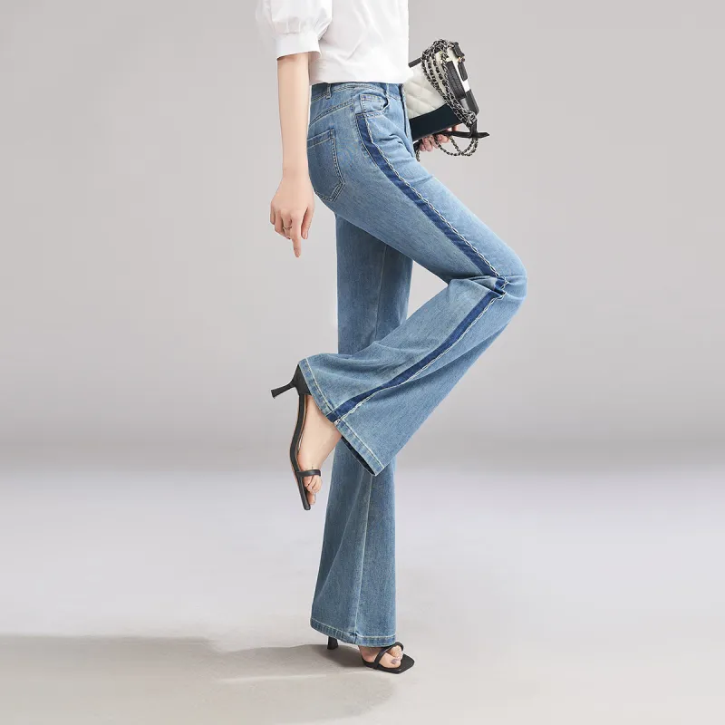 YALIDA Jeans Women's Blue B0-4
