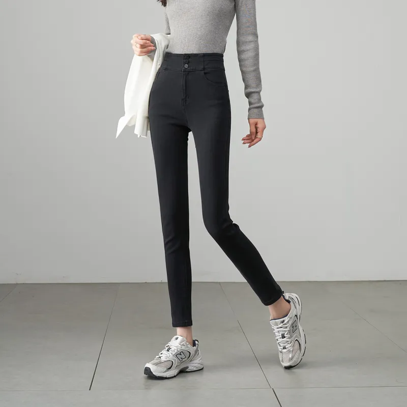 YALIDA Jeans Women's Gray H0-5