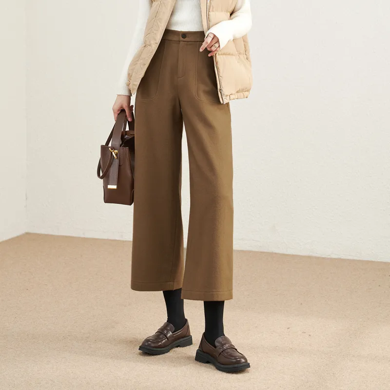YALIDA Casual Pants Women's Camel-6