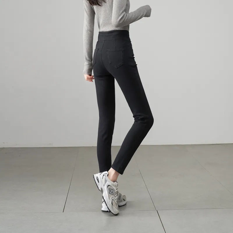 YALIDA Jeans Women's Gray H0-4