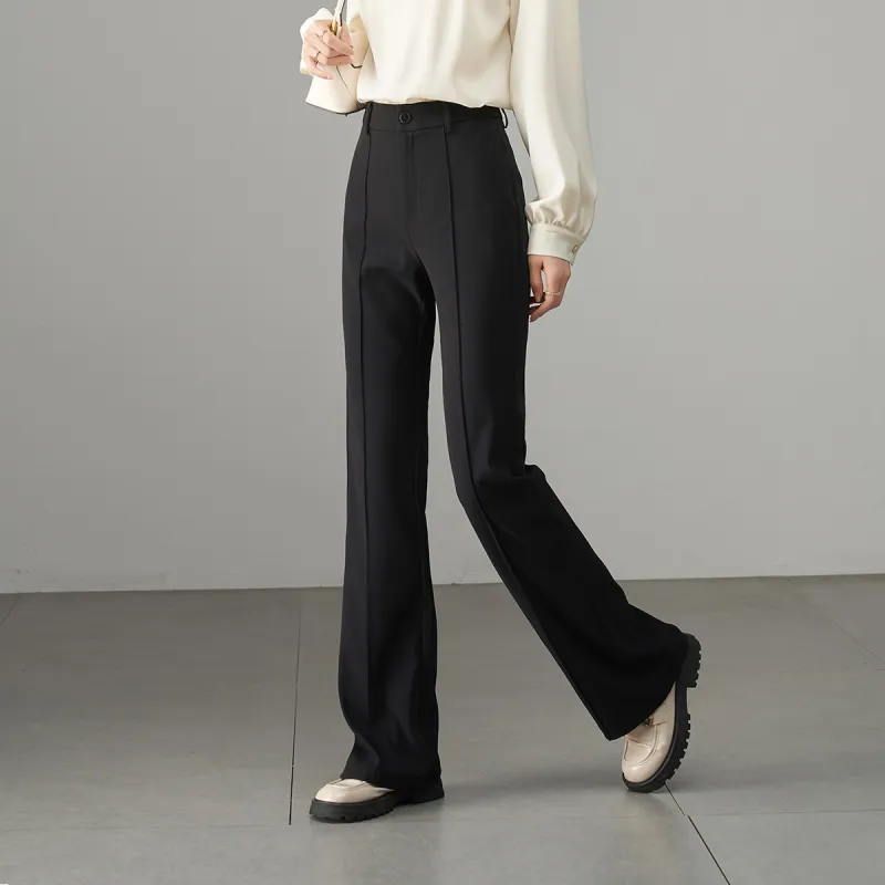 YALIDA Casual Pants Women's Black-3