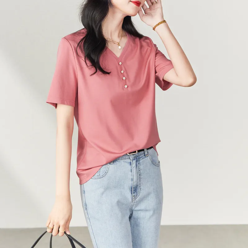 YALIDA T Shirts Women's-14