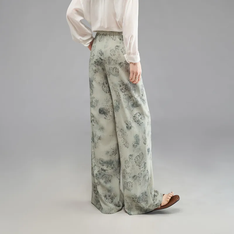 YALIDA Casual Pants Women's Green-5