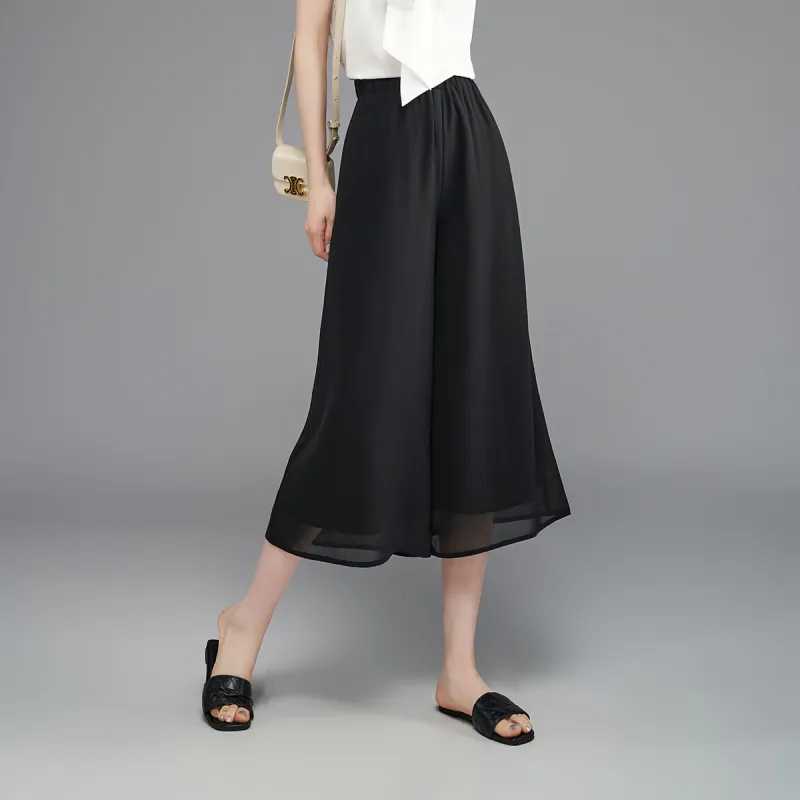 YALIDA Casual Pants Women's Black A0-2