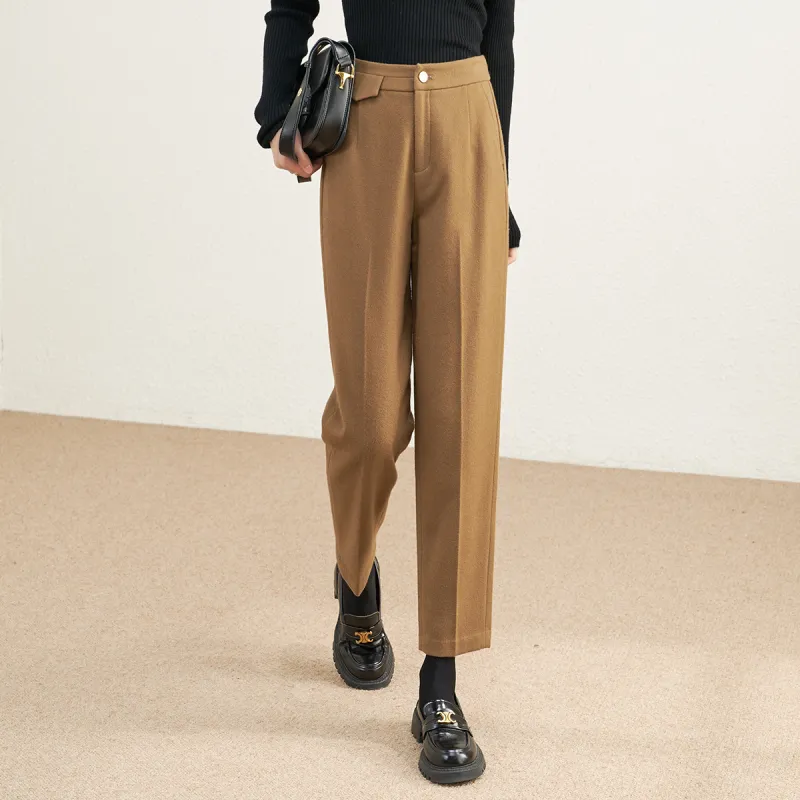 YALIDA Casual Pants Women's Camel-2