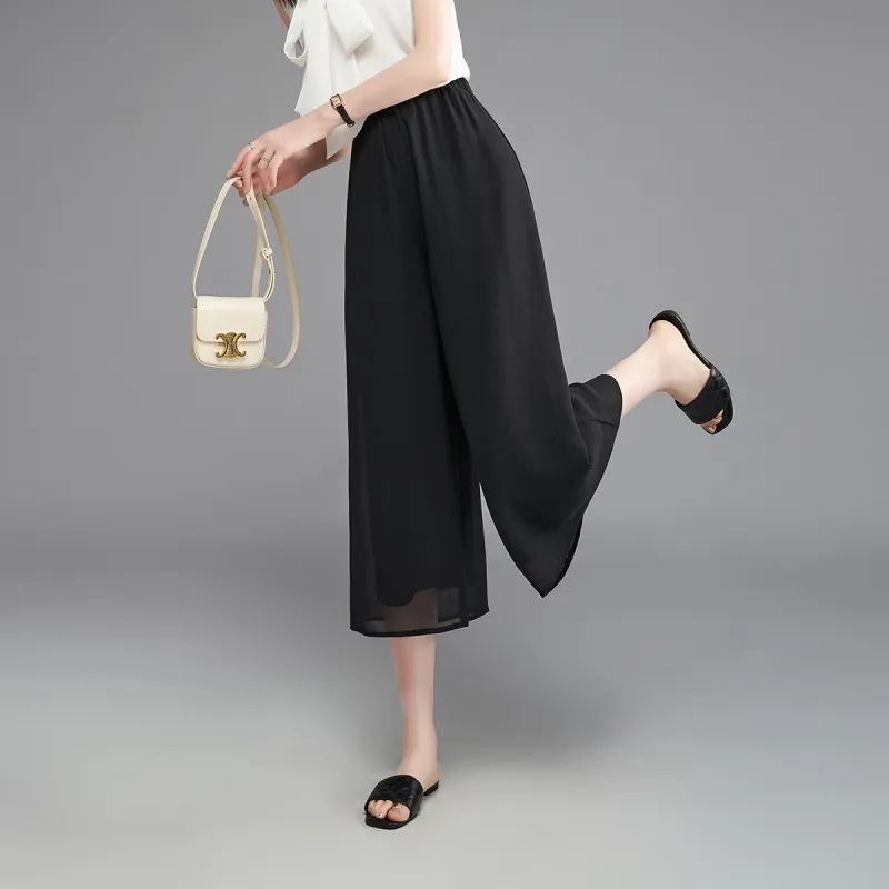 YALIDA Casual Pants Women's Black A0-4