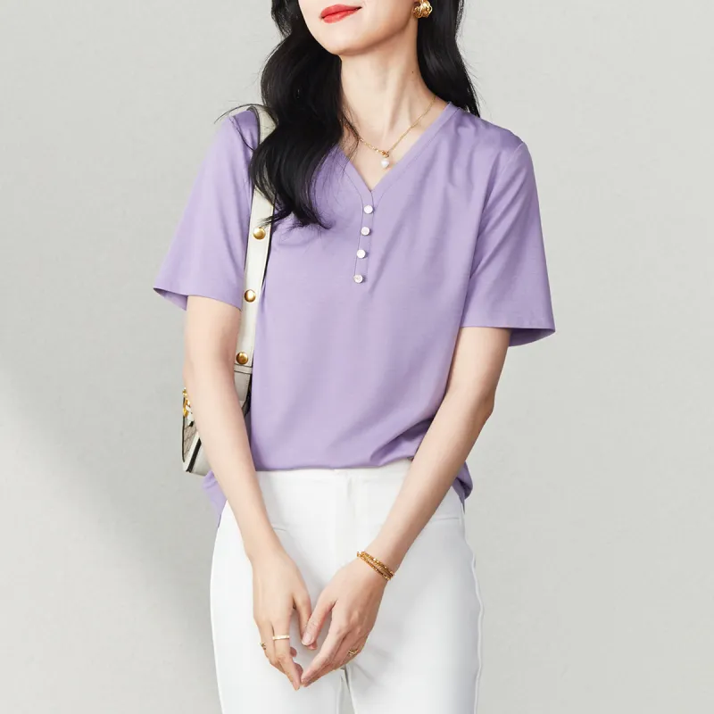 YALIDA T Shirts Women's-7