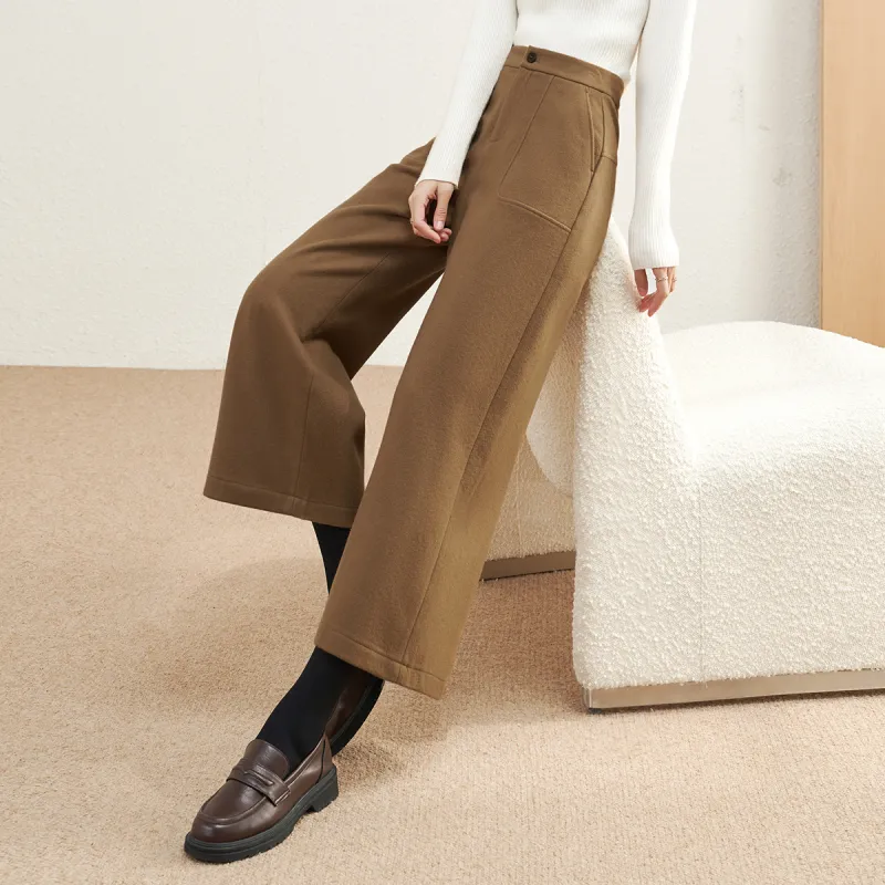 YALIDA Casual Pants Women's Camel-7