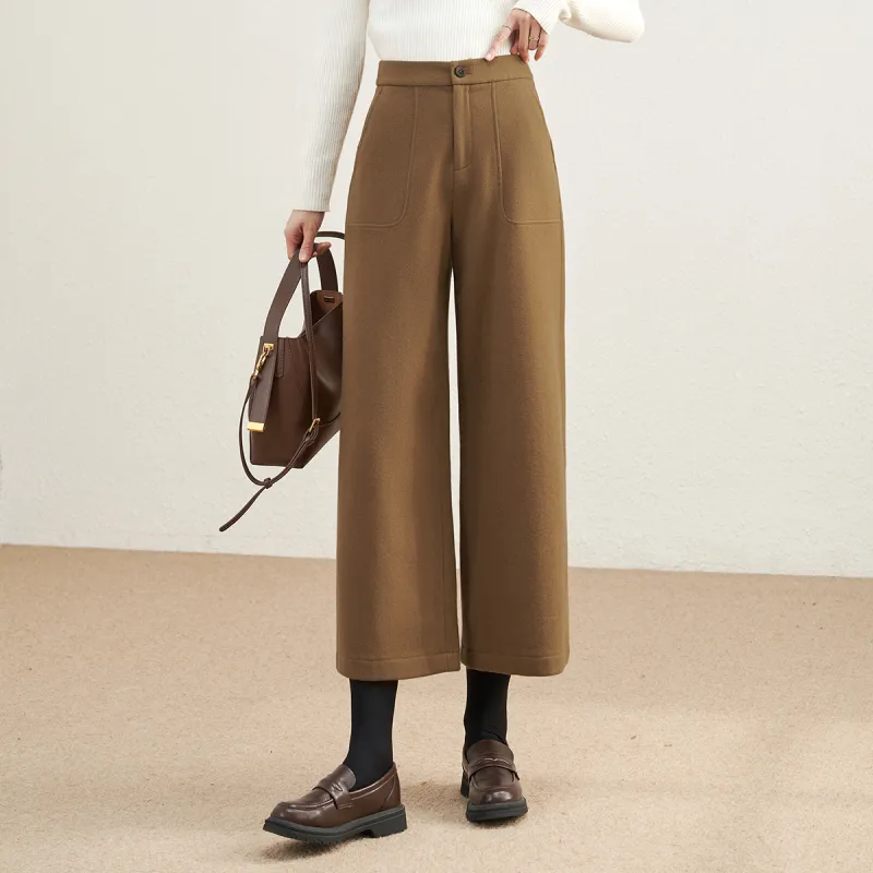 YALIDA Casual Pants Women's Camel-2