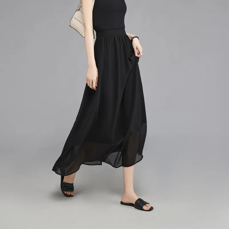 YALIDA Casual Long Skirts Women's-4