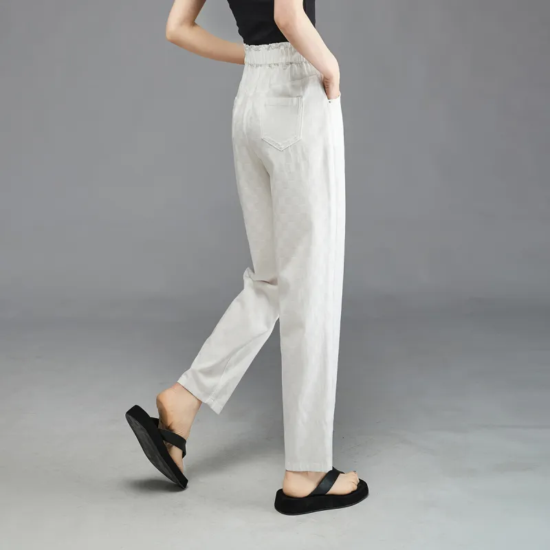 YALIDA Jeans Women's White-5