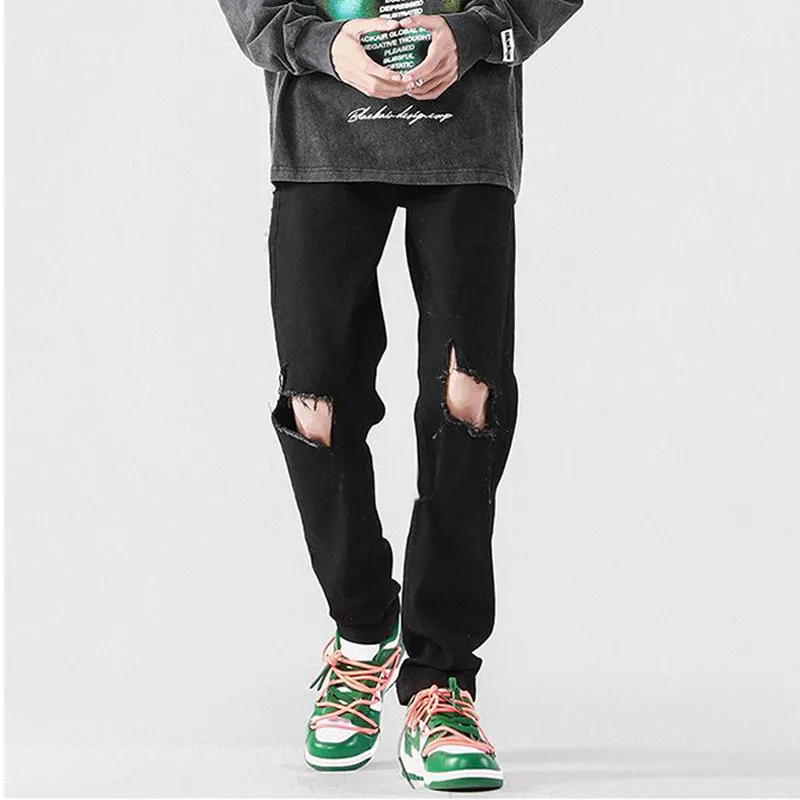 K411 Jeans Unisex Black-6