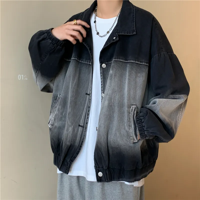 K411 Denim Jackets Unisex Black-3