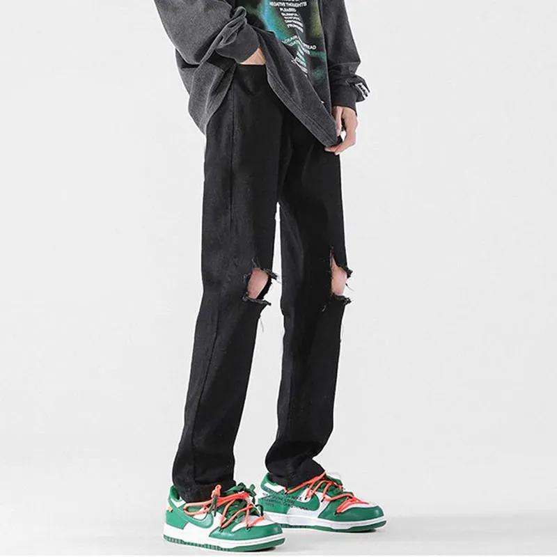 K411 Jeans Unisex Black-4