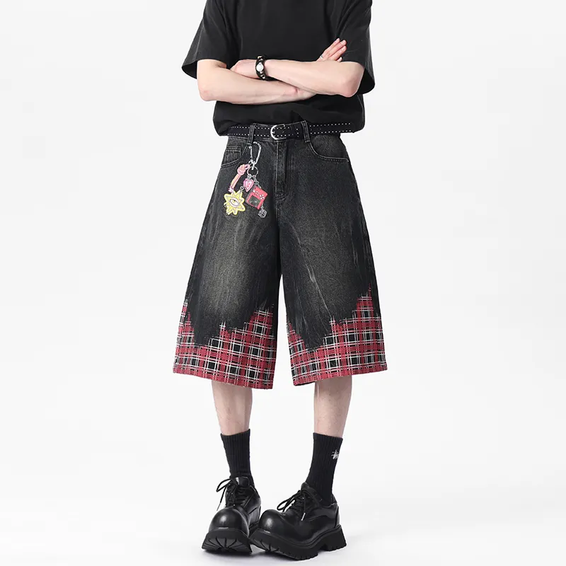 K411 Denim Shorts Unisex-3
