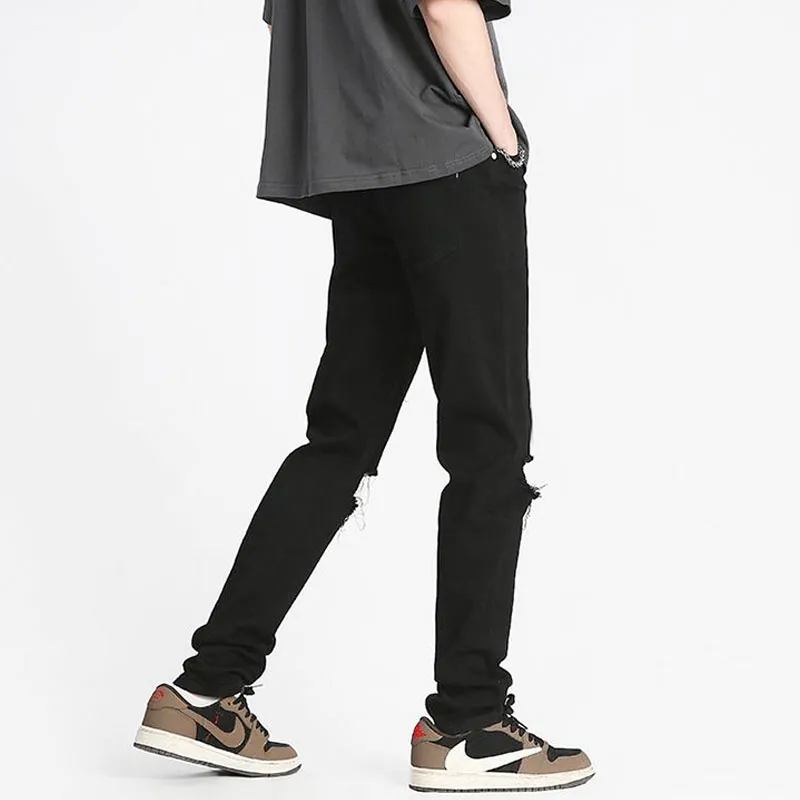 K411 Jeans Unisex Black-7