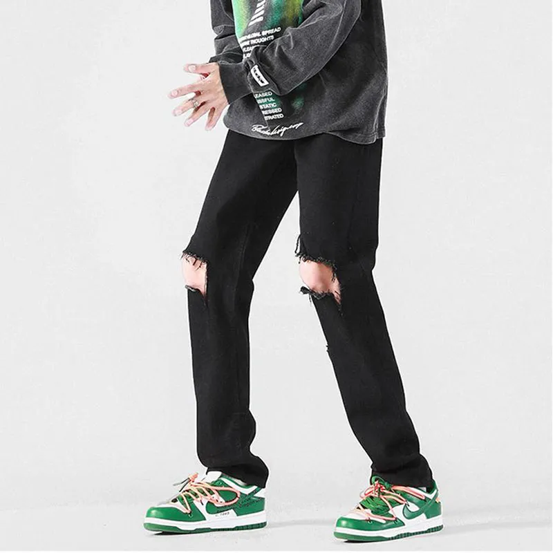 K411 Jeans Unisex Black-1