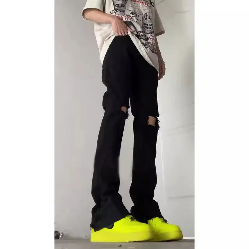 K411 Jeans Unisex Black-2