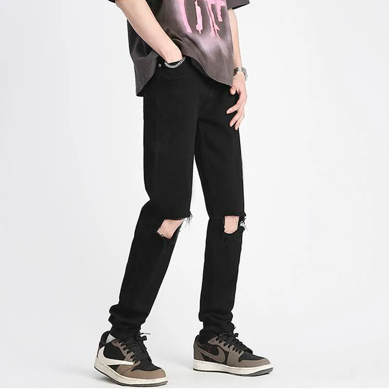 K411 Jeans Unisex Black-6