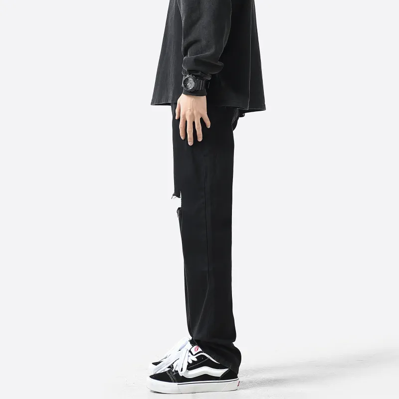 K411 Jeans Unisex Black-3