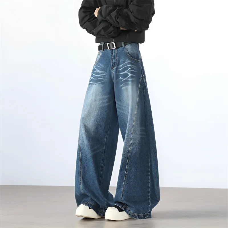 K411 Jeans Unisex Blue-2