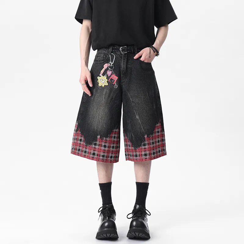 K411 Denim Shorts Unisex-2