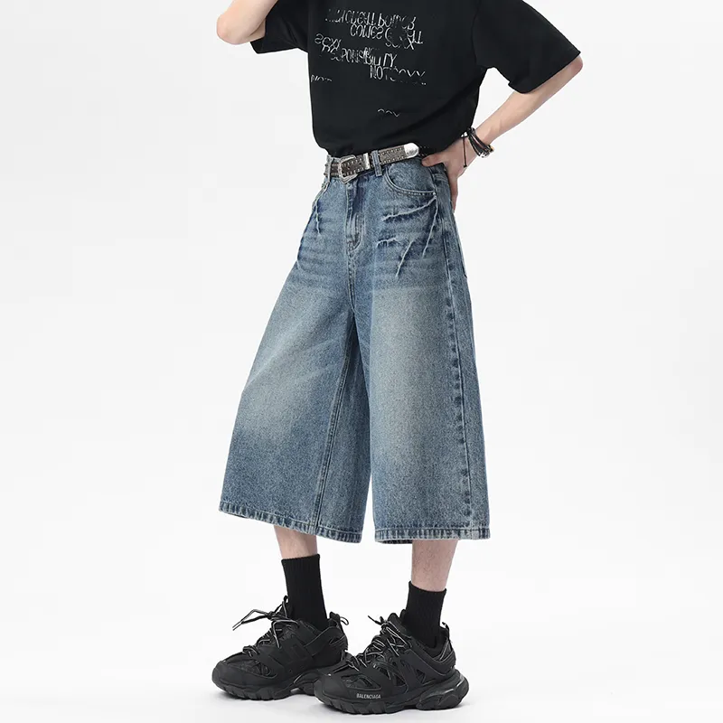 K411 Denim Shorts Unisex-8