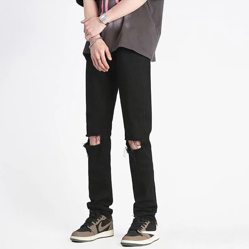 K411 Jeans Unisex Black-5