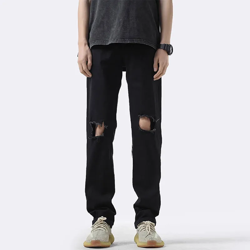 K411 Jeans Unisex Black-3